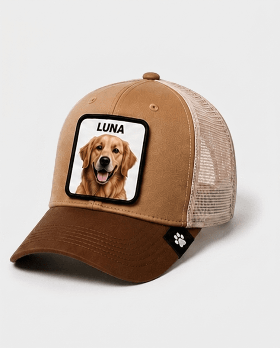 Gorra Camel con el patch de Luna