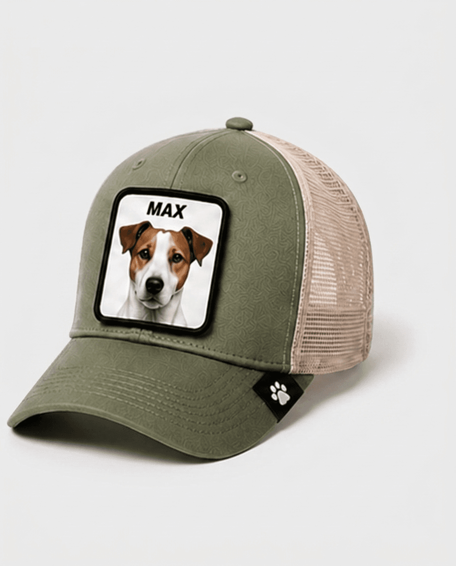 Gorra Verde Oliva con el patch de Max