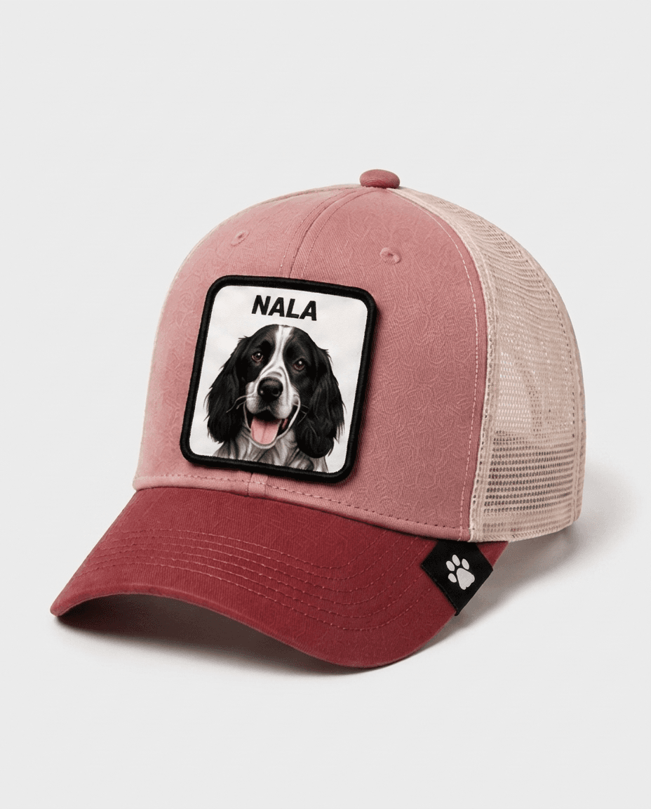 Gorra Rosa con el patch de Nala