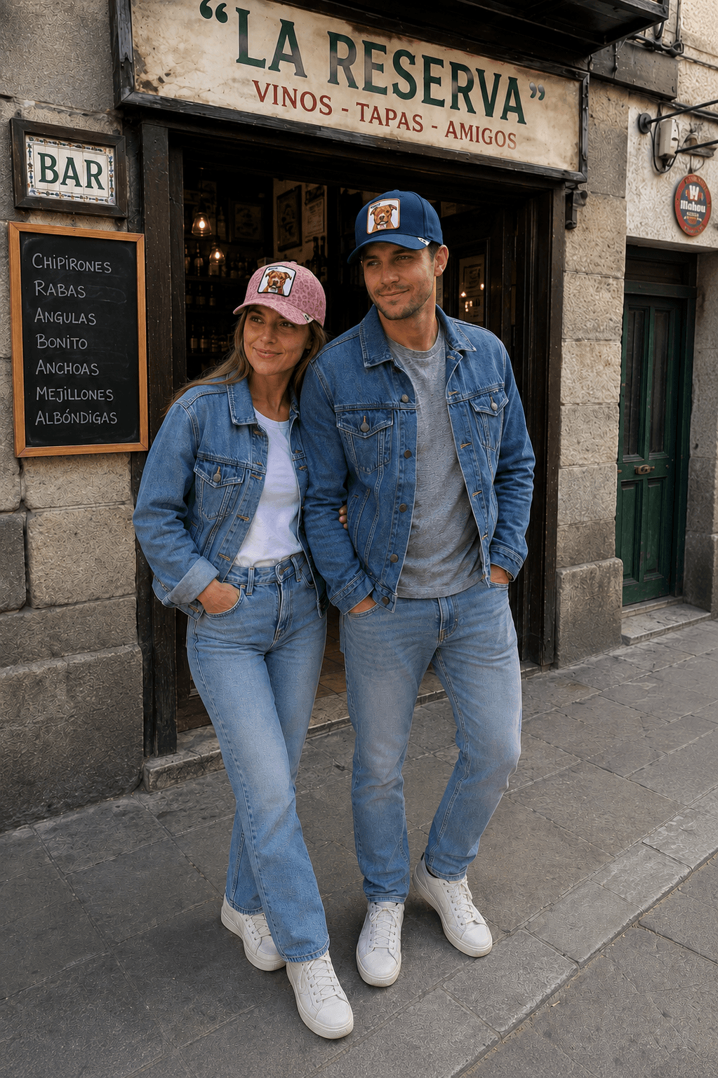 Modelo con gorra Quiéreme 3